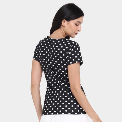 Imagem de Kit Camiseta Básicos Poá c/ 2 Peças Feminina