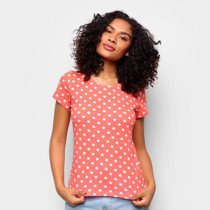 Imagem de Kit Camiseta Básicos Poá c/ 2 Peças Feminina