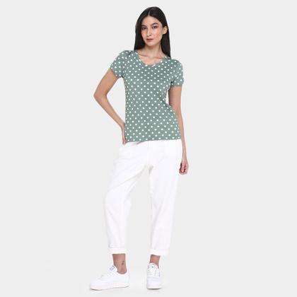 Imagem de Kit Camiseta Básicos Poá c/ 2 Peças Feminina