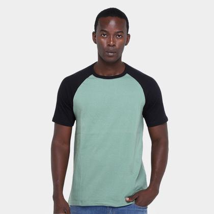 Imagem de Kit Camiseta Básicos Raglan 2 Peças Masculina