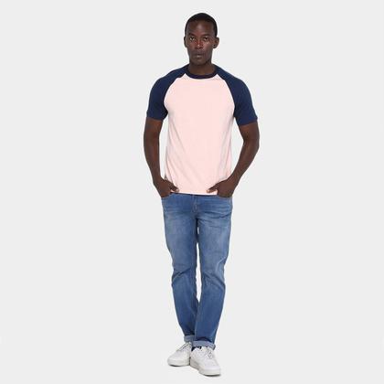 Imagem de Kit Camiseta Básicos Raglan 2 Peças Masculina