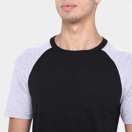 Imagem de Kit Camiseta Básicos Raglan 2 Peças Masculina