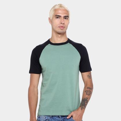Imagem de Kit Camiseta Básicos Raglan 2 Peças Masculina