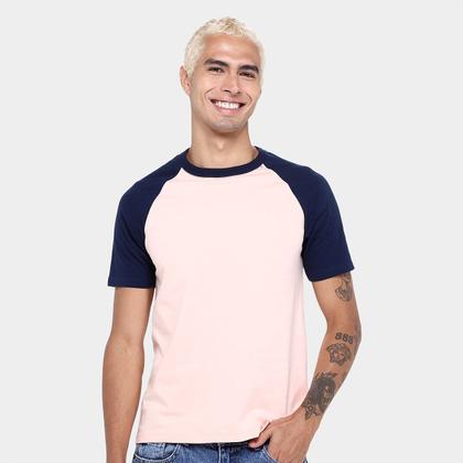 Imagem de Kit Camiseta Básicos Raglan 2 Peças Masculina