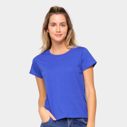 Imagem de Kit Camiseta Burn Básica c/ 3 Peças Feminina