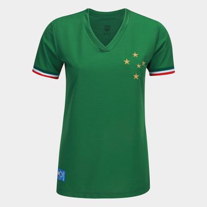 Imagem de Kit Camiseta Cruzeiro Retrômania Palestra III Casal que Torce Junto