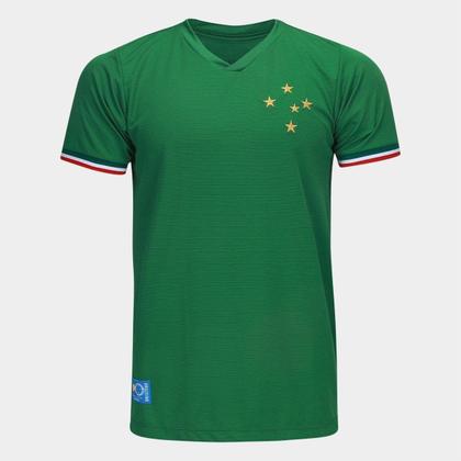 Imagem de Kit Camiseta Cruzeiro Retrômania Palestra III Casal que Torce Junto