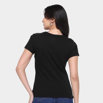Imagem de Kit Camiseta Hering Básica Feminina 3 Peças