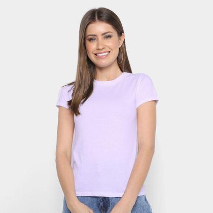 Imagem de Kit Camiseta Hering Básica Feminina 5 Peças