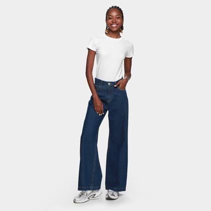 Imagem de Kit Camiseta Hering Básica Feminina 5 Peças