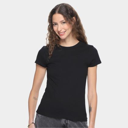 Imagem de Kit Camiseta Hering C/ 5 Peças Feminina