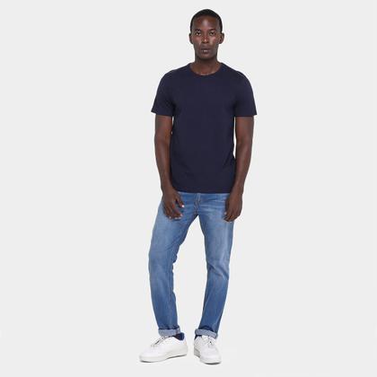 Imagem de Kit Camiseta Hering Slim Masculina 3 Peças