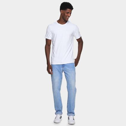 Imagem de Kit Camiseta Hering Slim Masculina 5 Peças