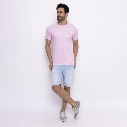 Imagem de Kit Camiseta Industrie Básica Bordada França  Algodão Premium Masculina 3 peças Cores