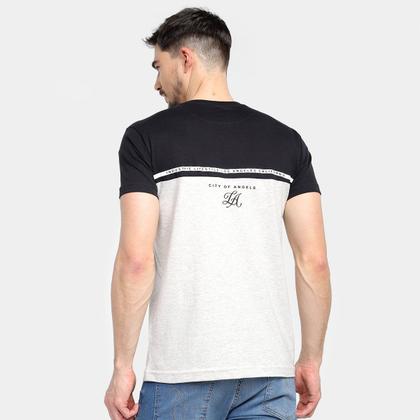 Imagem de Kit Camiseta Industrie Básica Masculina 2 Peças