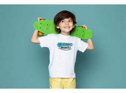 Imagem de Kit Camiseta Mãe E Filho Grudinho Da Mãe Branca E Preta