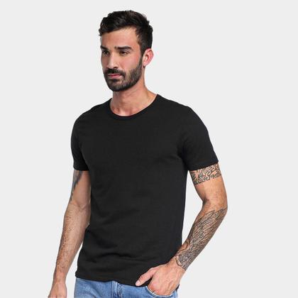 Imagem de Kit Camisetas Hering Básicas Com 3 Peças Masculinas