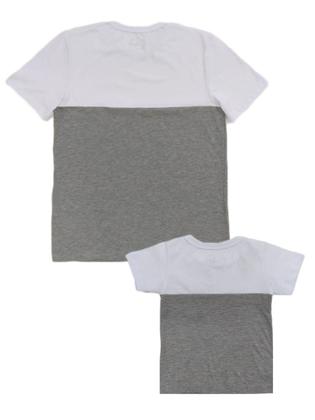 Imagem de Kit Camisetas Tal Pai Tal Filho Com Bolso Papai Plus Size