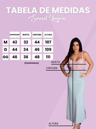 Imagem de Kit Camisola Longa Amamentação Com Recorte Lateral Sensual + 3 Calcinhas Conforto Grávida Pós Parto