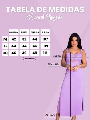 Imagem de Kit Camisola Longa Amamentação Com Recorte Lateral Sensual + 3 Calcinhas Conforto Grávida Pós Parto