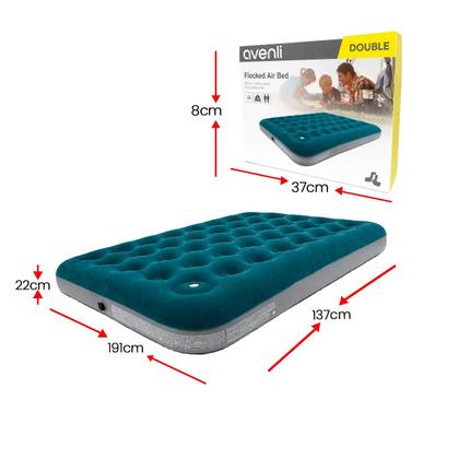 Imagem de Kit Camping Barraca Iglu 4 Pessoas 2x2m Colchão Inflável Casal Ômega