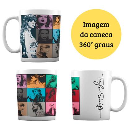 Imagem de Kit Caneca Porcelana + Garrafa Squeeze da Taylor Swift