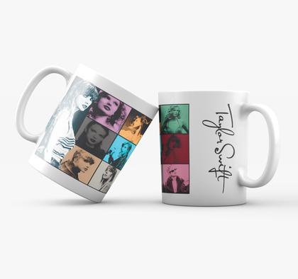 Imagem de Kit Caneca Porcelana + Garrafa Squeeze da Taylor Swift