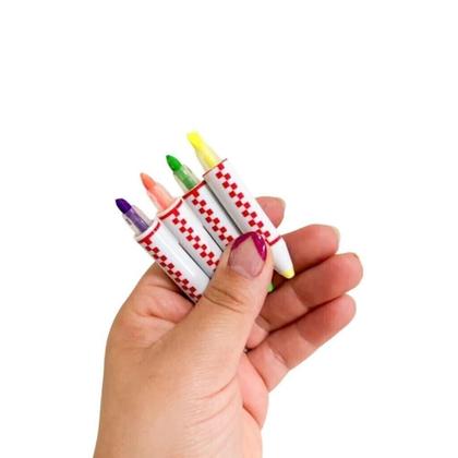 Imagem de Kit Caneta Foguete Com 4 Marcadores Cores