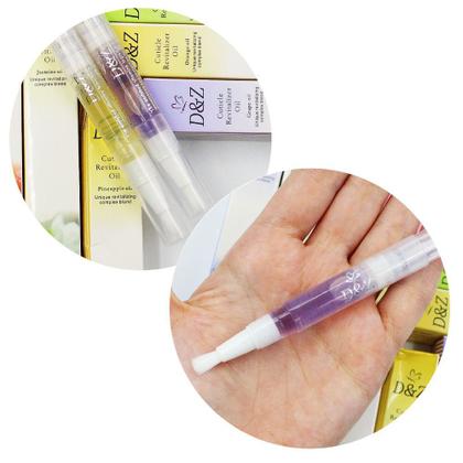 Imagem de Kit caneta óleo de cutículas com 10 fragrâncias diferentes