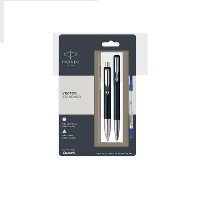 Imagem de Kit Caneta Parker Vector Standard Ball Pen e Roller Ball 