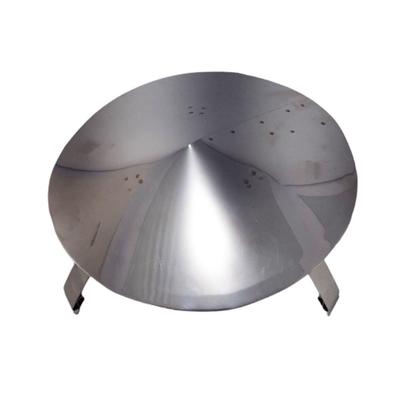 Imagem de Kit-Cano-Chamine-Inox-3un-115mm-Curva-Chapeu-Fixo