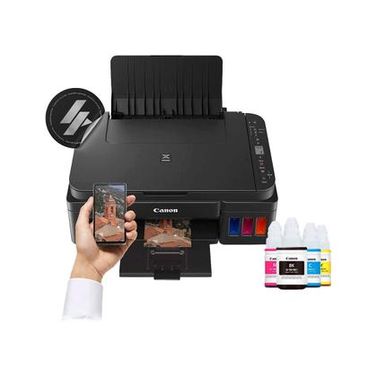 Imagem de Kit Canon Impressora Multifuncional G3110 + Kit Tintas GI-190 
