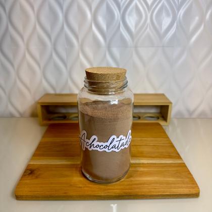 Imagem de Kit Cantinho do Café - 3 Potes de Vidro com Tampa de Cortiça + Adesivos- Armazenamento - Cozinha