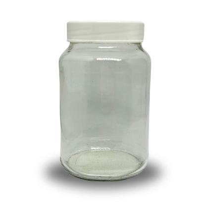 Imagem de Kit Cantinho do Café 3 Potes Vidro 600 ML Com Caneta p/ escrever:  Café, Açúcar, Biscoito, Chocolate