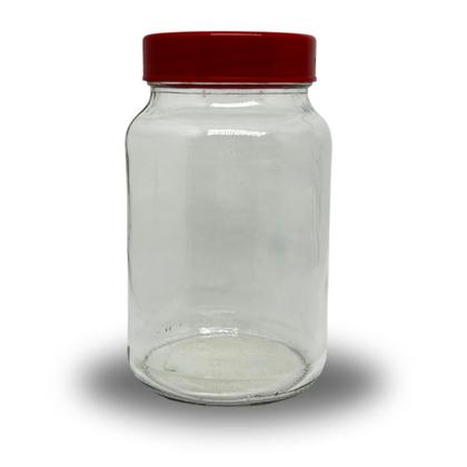 Imagem de Kit Cantinho do Café 3 Potes Vidro 600 ML Com Caneta p/ escrever:  Café, Açúcar, Biscoito, Chocolate