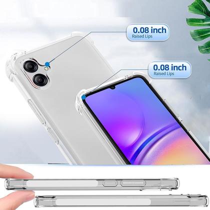 Imagem de Kit Capa Anti Impacto Para Samsung Galaxy A05 + Pelicula 3d