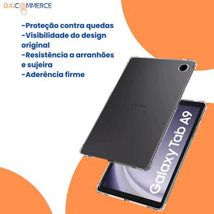 Imagem de Kit Capa Anti Impacto Tablet Galaxy Tab A9 Plus 11"+ Adesivo
