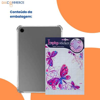 Imagem de Kit Capa Anti Impacto Tablet Galaxy Tab A9 Plus 11"+ Adesivo