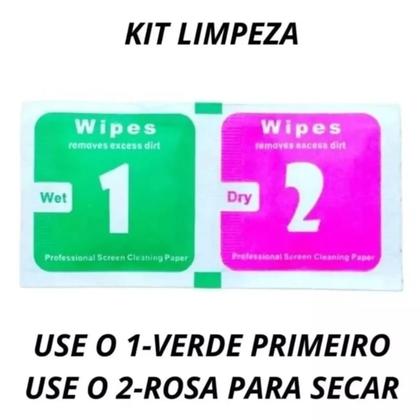Imagem de Kit Capa Anti Impacto Transparente  Película Vidro 3D Samsung A05s