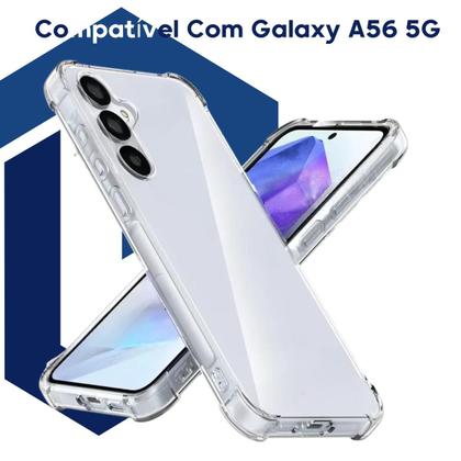 Imagem de Kit Capa Anti-Shock + Película 3D Premium Para Galaxy A56 5G