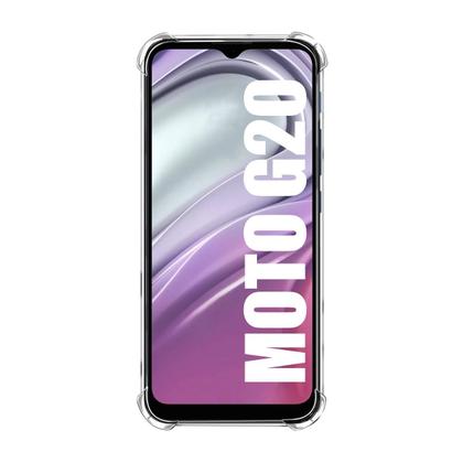 Imagem de Kit Capa Anti Shock + Película Vidro Privacidade 3d P/ Moto G20 XT2128 6.5 - Cell In Power25