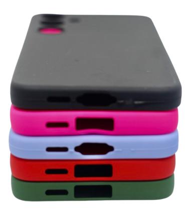 Imagem de Kit Capa Aveludada Para Galaxy S24 Fe + Pelicula Vidro 3d