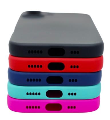 Imagem de Kit Capa Aveludada Para Iphone 16 Plus + Pelicula Ceramica