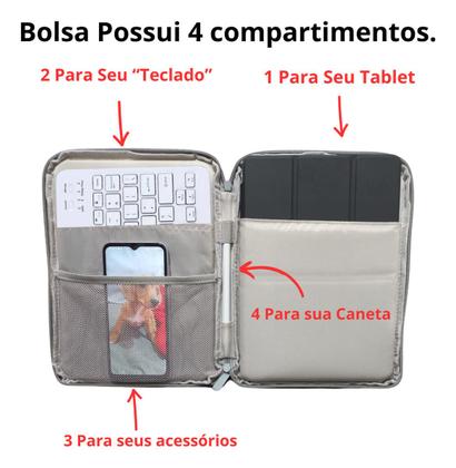 Imagem de Kit Capa Bolsa Com Teclado E Mouse Para Mi Pad 7/7 Pro