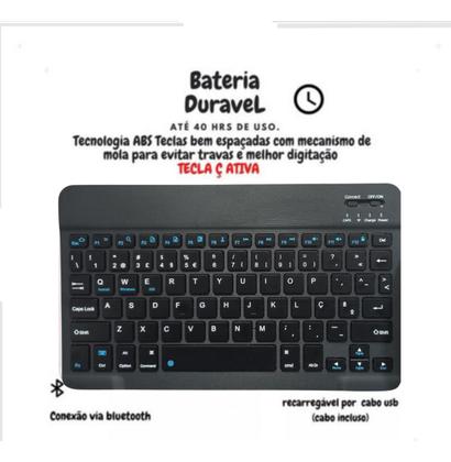 Imagem de Kit Capa Bolsa Com Teclado E Mouse Para Mi Pad 7/7 Pro