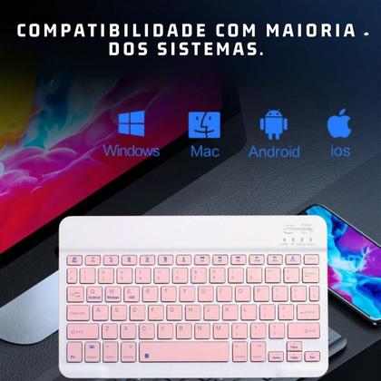 Imagem de Kit Capa Bolsa Com Teclado E Mouse Para Mi Pad 7/7 Pro