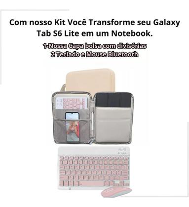 Imagem de Kit Capa Bolsa Com Teclado E Mouse Para Mi Pad 7/7 Pro