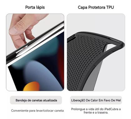 Imagem de Kit Capa C/Teclado Bluetooth Para Samsung Tab A8 10,5 Pol