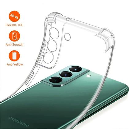 Imagem de Kit Capa Capinha Anti Queda Para Galaxy S23 Fe + Pelicula 3d