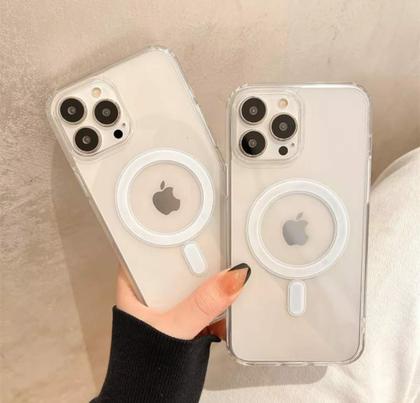 Imagem de Kit Capa Capinha + Carregador Powerbank Indução Compatível com iPhone 11, 12, 13, 14, 15, Pro Max e Plus